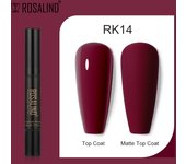 ROSALIND Nail Gel Polish Pen UV Led Long-lasting Varnish Semiperment Multi Color Easy Reply Base Top Coat For Nail Art