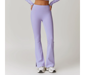 Tight Lifting Hip Yoga Pants Micro Casual Wide Leg Pants Running Sports Flare Pants Female High Waisted Fast Drying Fitness Pant