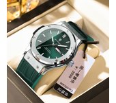 Reloj de hombre de marca suiza, resistente al agua, luminoso, de lujo, nuevo reloj de cuarzo