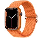 Strap For Apple Watch 44mm 40mm 45mm 41mm 38mm 42mm Elastic braided bracelet iwatch series 7 se 6 8 9 ultra 49mm band