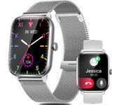 Smart Watch for Men Women Make/Answer Call 1.9" HD Ultra Narrow Edge Screen Smartwatch Compatible with iPhone Samsung Android Phones Waterproof Fitness Tracker with Heart Rate Sleep Monitor Pedometer