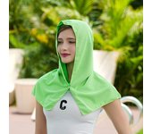 Nuevo chal de playa de enfriamiento en frío completo protección solar de verano transpirable sombrilla anti-ultravioleta sombrero de relajación protector solar ropa