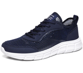 Zapatos de malla de verano para Hombre, Zapatillas ligeras transpirables, zapatos informales con cordones para caminar, Tenis masculinos, Zapatillas para Hombre