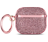 Suitable for AirPods 1 2 Pro third-generation phone case, sparkling and adorned with a ring and Fundas AirPods Pro 3 phone case