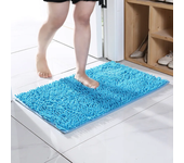 Carpet Rug Bath Mat Absorbent Floor Covering Foot Mat for Bathroom Rug Kitchen Bedroom Living Room Floor Microfiber Mat