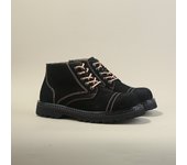 Martin botas de los hombres de otoño e invierno casual mediados de la parte superior botas cortas de cuero de vaca trend zapatos