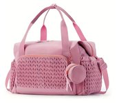 Bolsa de pañales para bebé, bolso de mano de gran capacidad, Bolsa de pañales de viaje, Bolsa de hospital para Nacimiento con Bolsa para Chupete