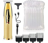 Kemei Metal Professional Hair Beard Clipper For Men Grooming Rechargeable Hair Trimmer Electric Hair Cutting Machine Lithium