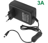 AC 220-240V DC 12V 1A 2A 3A Universal Power Adapter Supply With On/Off Switch Charger Adapter EU Plug 5.5mmx2.1mm For LED Strip