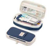 Big Capacity Pencil Case,large Pencil Pouch,expandable Office Desk Organizer High Capacity Organizer Bag Cute Pouch Holder Box