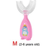 Cabeza de dientes en forma de U para niños, mordedores de silicona para Bebe, cuido