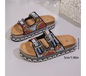 2025 verano nuevo Zapatos de mujer de verano zapatillas de moda sandalias zapatos casuales de mujer