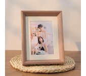 Solid frame, print 7-inch table, wash photos, make photo album frame decoration, 6-inch solid wood wall hanging