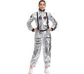 Astronaut Cosplay Costumes Halloween Carnival Party Costumes For Women Men-x