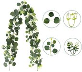 Party Decor Realistic Artificial Vines 180cm Lifelike Garland Hanging Plants Versatile Usage Durable Artificial Flowers Holiday