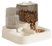 With Food Bowl Cat Automatic Feeder Large Capacity Automatic Dog Water Dispense Dry Wet Separation Pet Food Dispenser