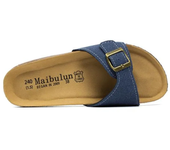 Zapatillas de corcho antideslizantes para hombre y mujer, zapatos informales para exteriores, novedad de verano