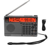 Multiband Radio SW FM MW AIR V.UHF WB Frequency Band APP Control Bluetooth Playback Digital Radio with SOS Alarm and Flashlight