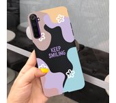 Color Block Phone Case For Oppo Realme 6 Pro Case 6.6 inch Soft TPU Back Cover Coque Funda For Realme 6 realme6pro RMX2063 Capas