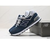 Leten 【100% Αuthentic】 574 Men's Running Shoes nb574EVB Sneakers Work shoes
