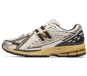 Leten Authentic  NB 1906R Dark gold yellow / Gray Black Men Women Sneakers Work shoes