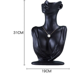 Resin Statue Home Decor Nordic Home Decoration Character Sculpture Room Decoration Jewelry Stand Earrings Necklace Display Stand