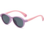 Lindas gafas de sol polarizadas de silicona para niños gafas de sol de alta calidad para bebés gafas de sol de marco grande de moda de moda