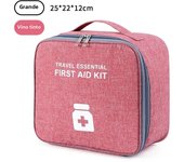 Home Travel First Aid Kit Medicine Storage Bag S/L Capacity Medical Box Organizer Case Outdoor Portable Survival Emergency Pouch