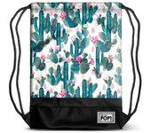 Saco Mochila Cactus Oh My Pop 34x47x1cm.