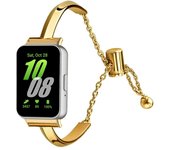 FashionStrap For Samsung Galaxy Fit 3 Ladies metal Stainless steel Smart Watch Accessories Band For Galaxy Watch Fit 3 Bracelet