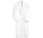 Wellhome Albornoz Nido de Abeja 360 Gr/m2 Talla S/M 100% Algodón Beige