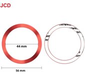 2pc Stainless Steel Universal Magnetic Metal Plate Ring For Magsafe Wireless Charger Iron Sheet Sticker Magnet Car Phone Holder