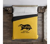 BL BELUM  Funda nórdica Harry Potter, Funda nórdica con botones 100% algodón modelo Hufflepuff Values - Funda Nórdica Extrasuave - Funda Nórdica 100% Made in Spain
