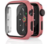 Cover for apple watch case 44mm 40mm 38mm 42mm iwatch case screen protector bumper Tempered Glass apple watch series 6 se 5 4 3