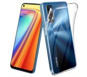 Funda Realme 7 (4G) Carcasa Gel TPU Silicona Transparente GTR + Protector Pantalla Cristal Templado Movilear