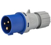 Clavija / enchufe industrial monofasico 16 a. / 220 v.