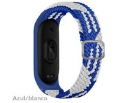 Bracelet for Mi band 7 6 Strap Elastic adjustable Nylon Braided Miband4 5 correa Wristband for xiaomi Mi band 4 3 5 6 7 strap