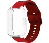 22mm Silicone Strap With Case For Xiaomi Redmi Watch 5 Active Lite Smart Watch Wrist Band And Case For Redmi Watch 5 Active Lite