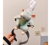Funny Headband Cartoon Mouse Hairband New Cartoon Plush Doll Headband French Wide-brim Hairpin Photo Headwear Creative Girl Gift