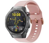 Correa de silicona para Huawei Watch GT 5 - 46mm / GT 5 - 46mm / GT 4 - 46mm / Amazfit GTR 4 / Bip 5 / Garmin Vivoactive 4, Diseño Modelo Hebilla Ancho 22mm