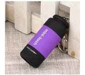 Outdoor Keychain Flashlight Rechargeable LED Mini Pocket Flashlight For Camping Hiking Emergencies