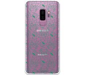 Funda original compatible con Samsung Galaxy S9 Plus - Rick y Morty Caras Verdes