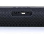 BARRA DE SONIDO GEMBIRDBLUETOOTH CON EFECTO DE LUZ LED NEGRA
