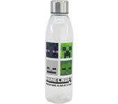 Botella Minecraft, Reutilizable, Sin BPA, Tapón Acero Inoxidable, 975 ml, Stor - Kiglam