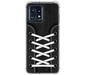 Funda Silicona Antigolpes para Motorola Edge 40 Pro 5G diseño Zapatillas 02 Dibujos