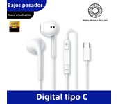 In-Ear Earphones Subwoofer With HD Mic 3.5mm TypeC Wired Headset For Samsung Xiaomi Huawei Phone Headphones Stereo Music Earbuds
