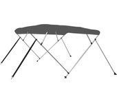 vidaXL Toldo Bimini de 4 Arcos Techo de Embarcación Barco Protegedor Color Azul,  Blanco,  Antracita y mas