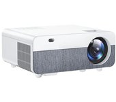 Proyector WiFi Bluetooth 460ANSI Proyector Full HD 1080P, Proyector 4K Soporte, 4P/4D Keystone Función Zoom, Proyector Portátil Cine en Casa para iOS/Android/TV Stick/PS5/HDMI AV USB