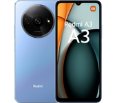 Xiaomi Redmi A3, 128 GB, 4 GB RAM, 6.71" HD+, MediaTek Helio G36, 5000 mAh.  Azul.