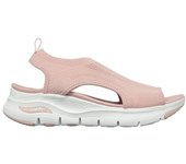 Skechers Arch Fit - City Catch Sandalias deportivas para mujer rosas en textil 86228